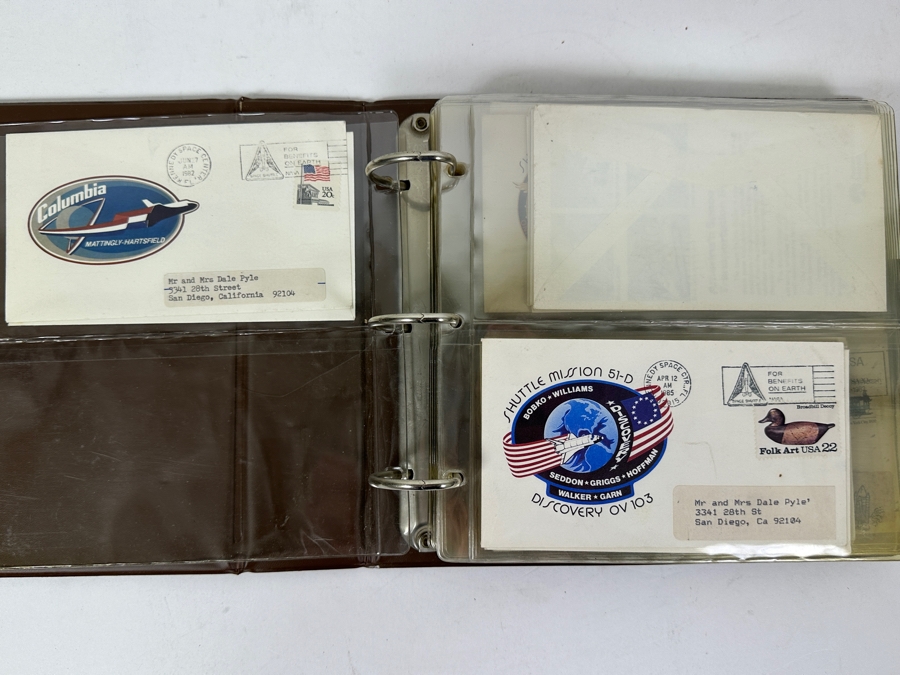 Collection Of (42) Space Shuttle / Space First Day Covers Stamps From The Seventies & Eighties - See Photos [Photo 3]