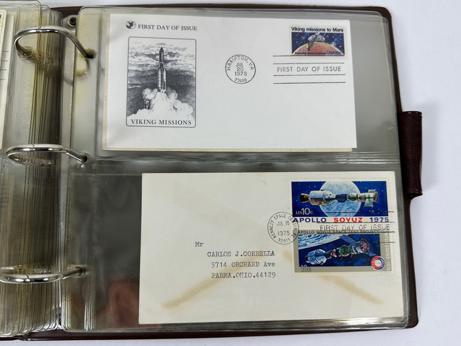 Collection Of (42) Space Shuttle / Space First Day Covers Stamps From The Seventies & Eighties - See Photos [Photo 24]