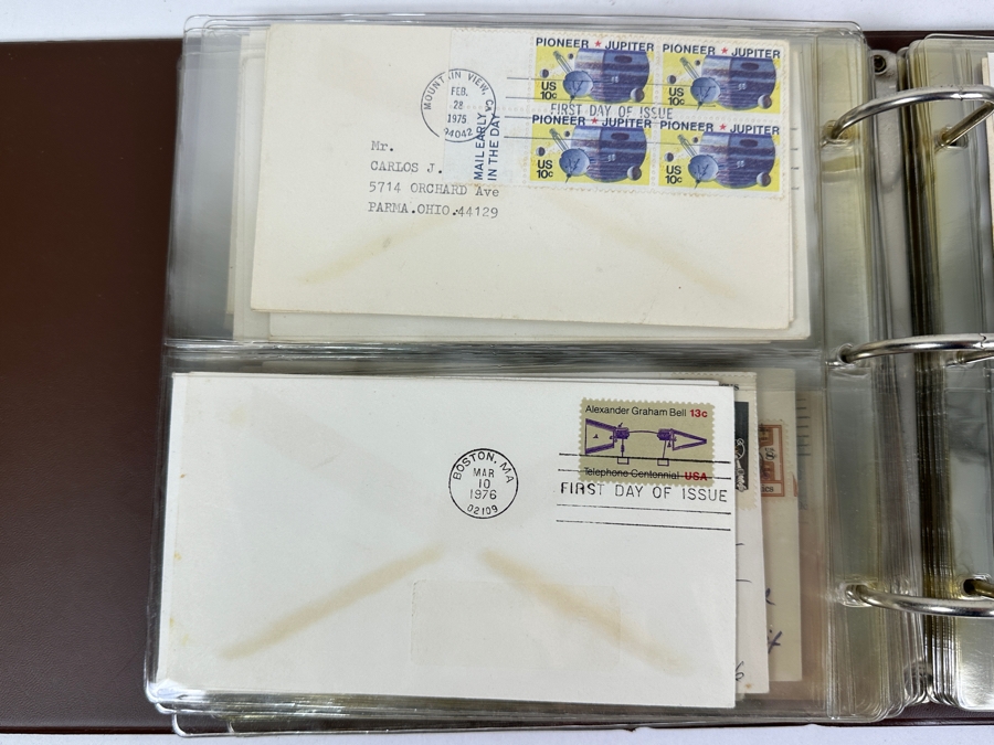 Collection Of (42) Space Shuttle / Space First Day Covers Stamps From The Seventies & Eighties - See Photos [Photo 23]