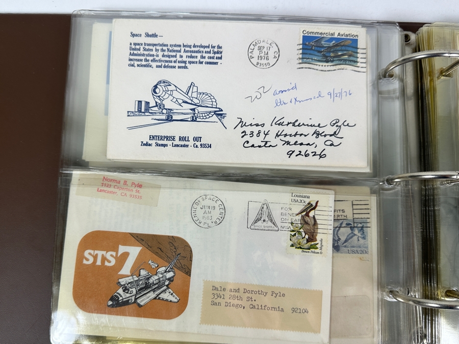 Collection Of (42) Space Shuttle / Space First Day Covers Stamps From The Seventies & Eighties - See Photos [Photo 15]