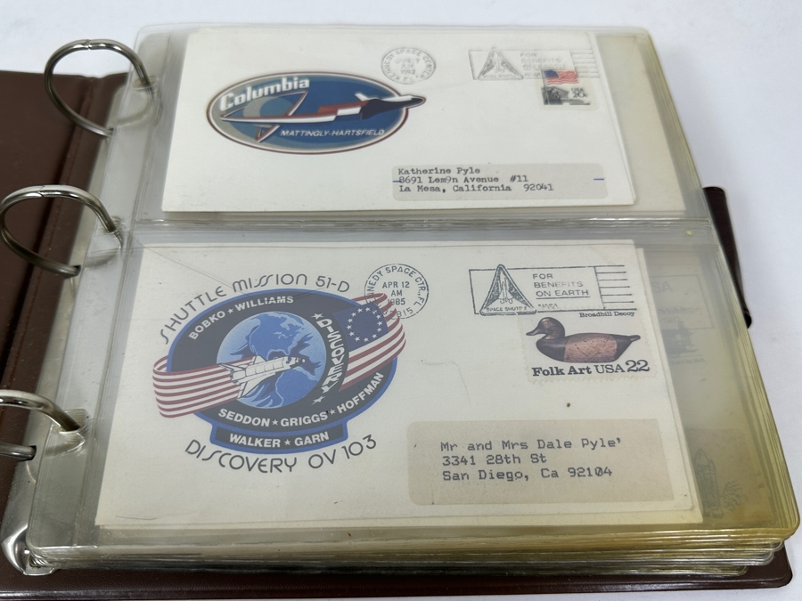 Collection Of (42) Space Shuttle / Space First Day Covers Stamps From The Seventies & Eighties - See Photos [Photo 2]