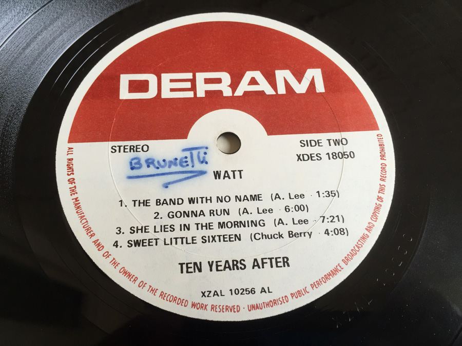 Ten Years After ‎- Watt - Deram ‎- XDES 18050 [Photo 9]