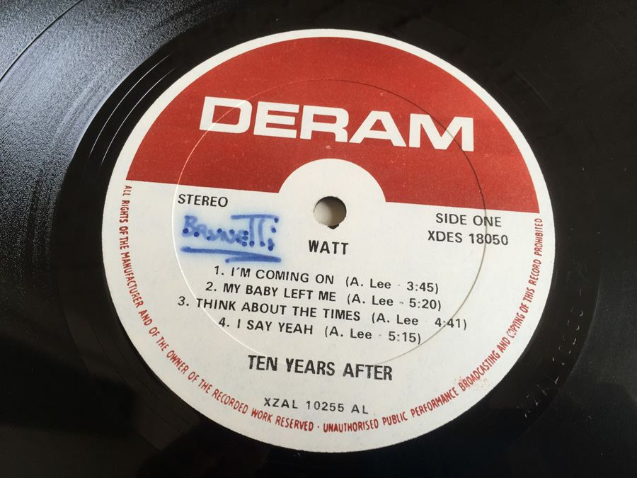 Ten Years After ‎- Watt - Deram ‎- XDES 18050 [Photo 7]
