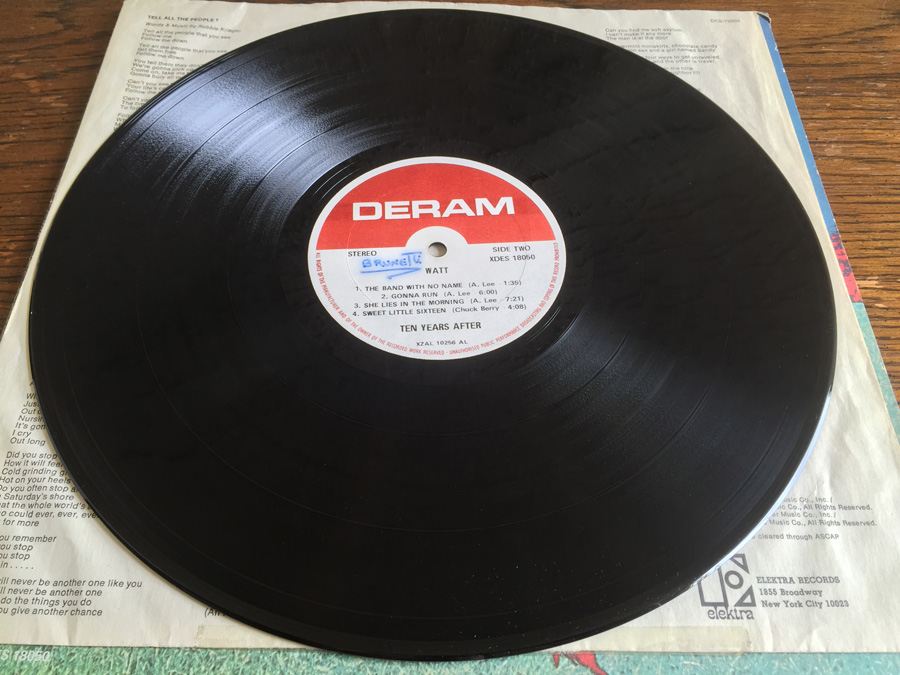 Ten Years After ‎- Watt - Deram ‎- XDES 18050 [Photo 8]
