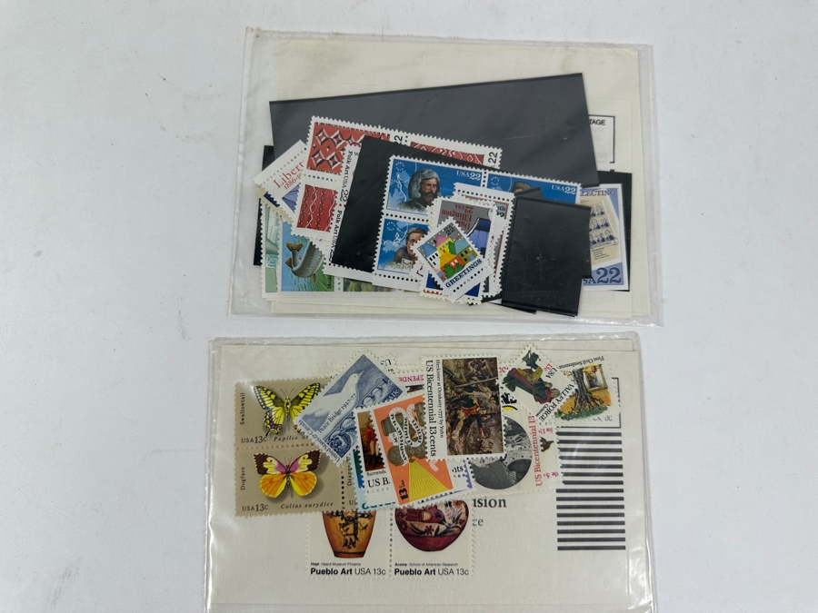 (12) Sets Of United States Postal Service Mint Commemorative Stamps From The 1970s and 1980s [Photo 13]