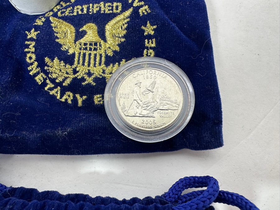 Brilliant Never Circulated California State Quarters Collection [Photo 14]