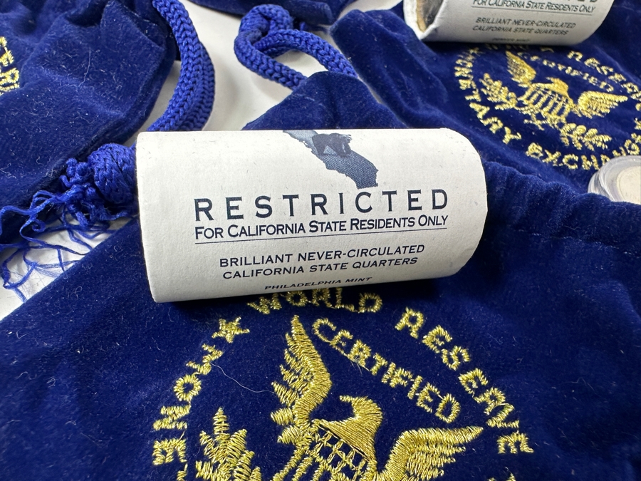 Brilliant Never Circulated California State Quarters Collection [Photo 4]