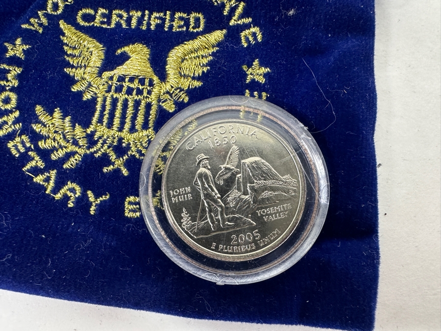 Brilliant Never Circulated California State Quarters Collection [Photo 12]