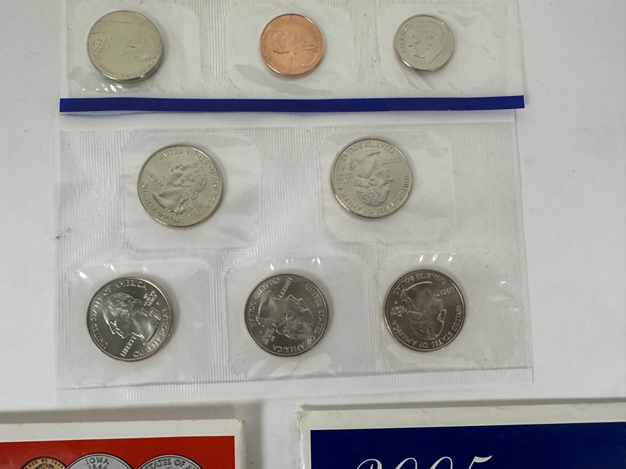 (5) United States Mint Uncirculated Coin Sets: 2003 P, 2004 D, 2005 P, 2006 D & 2006 P [Photo 5]