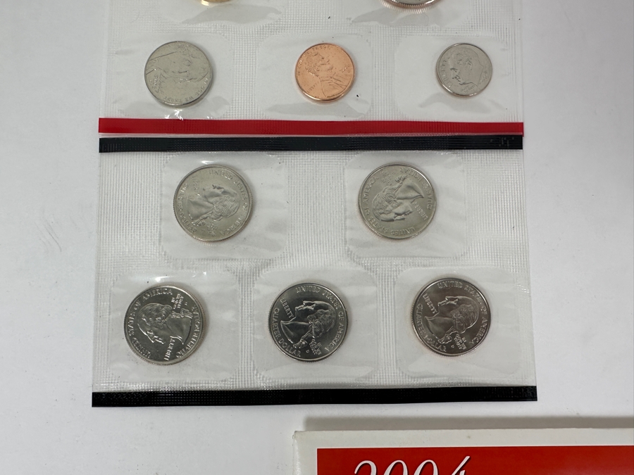 (5) United States Mint Uncirculated Coin Sets: 2003 P, 2004 D, 2005 P, 2006 D & 2006 P [Photo 3]