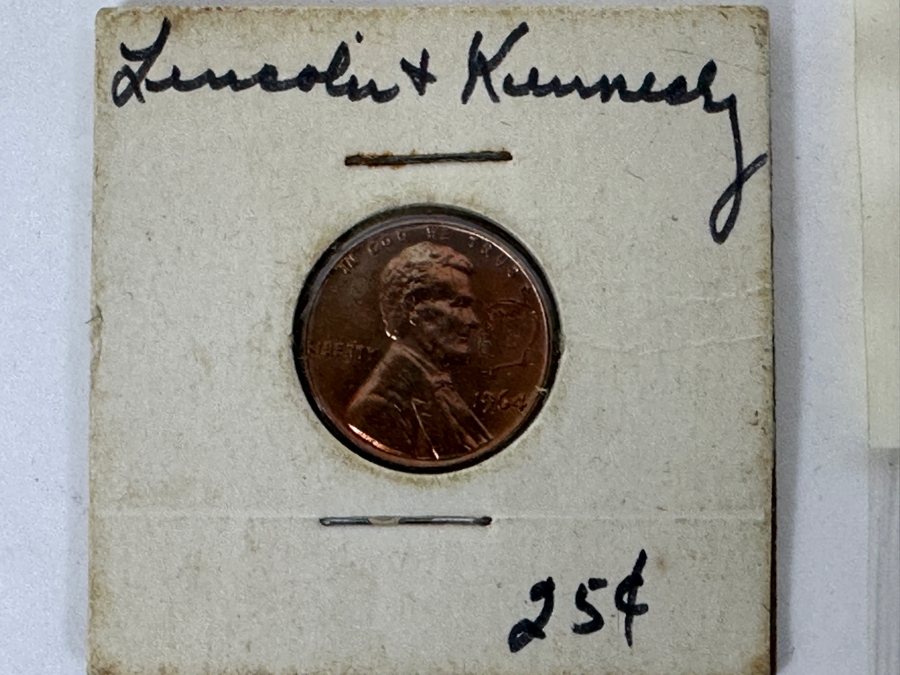 Various Coins Including Uncirculated Kennedy Half Dollars: 2003 D & 2003 P, (2) 1979 Susan B. Anthony Dollars, (1) 2009 Zachary Taylor Presidential $1 Coin, (2) Bicentennial Quarters & (1) 1910 Liberty Head V Nickel [Photo 4]