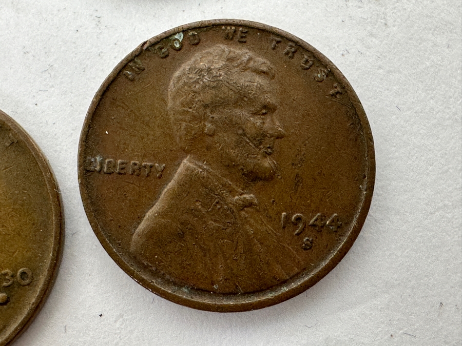 (4) Indian Head Cent Pennies & (59) Wheat Cents Lincoln Pennies Of Various Years - See Photos [Photo 20]