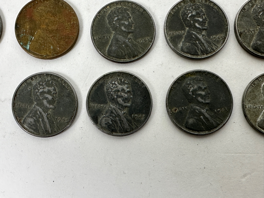 (4) Indian Head Cent Pennies & (59) Wheat Cents Lincoln Pennies Of Various Years - See Photos [Photo 12]