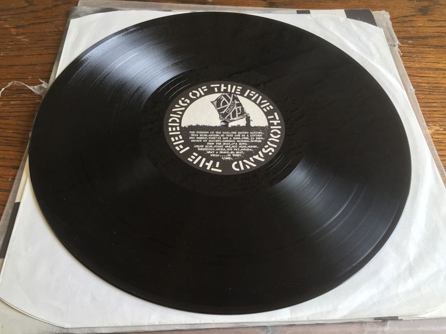 Crass ‎- The Feeding Of The Five Thousand - Crass Records ‎- 621984
