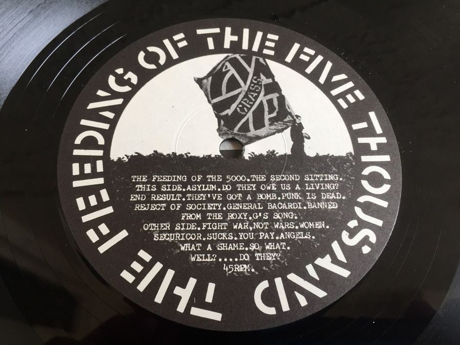 Crass ‎- The Feeding Of The Five Thousand - Crass Records ‎- 621984 [Photo 2]
