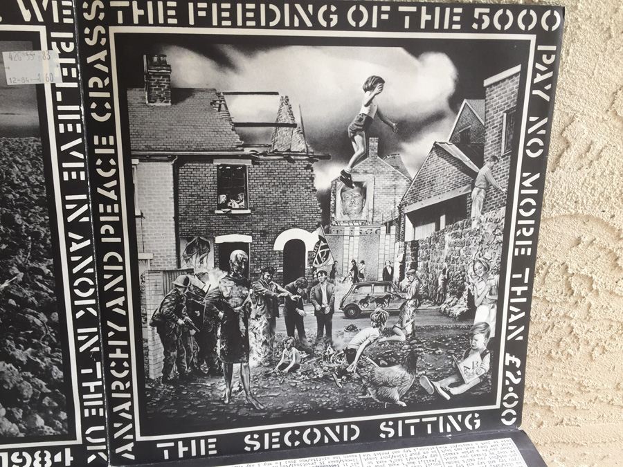 Crass ‎- The Feeding Of The Five Thousand - Crass Records ‎- 621984 [Photo 9]