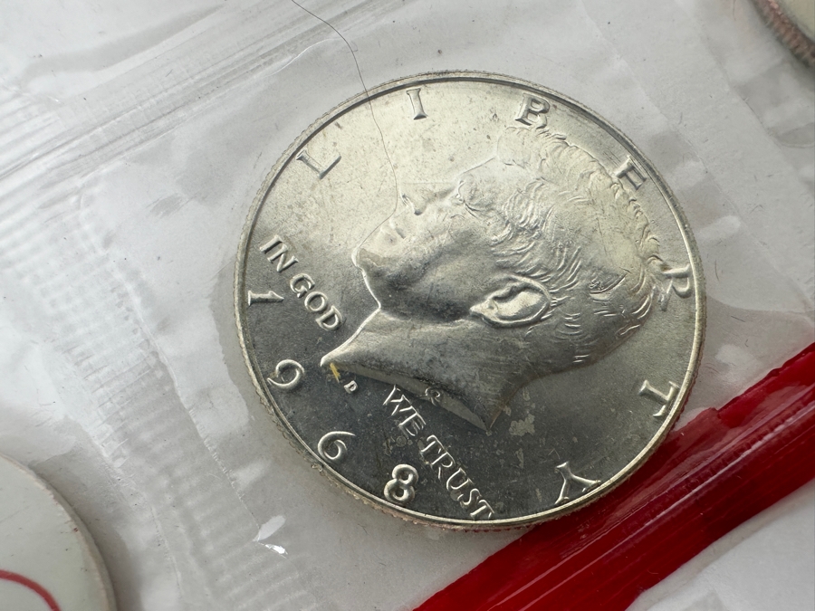 (5) Uncirculated United States Mint Silver Coin Sets: (1) 1965, (2) 1968 D, (1) 1969 D And (1) 1970 D [Photo 11]