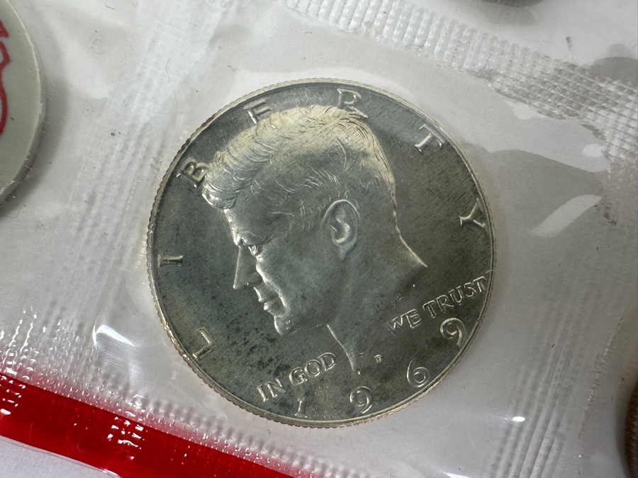 (5) Uncirculated United States Mint Silver Coin Sets: (1) 1965, (2) 1968 D, (1) 1969 D And (1) 1970 D [Photo 14]