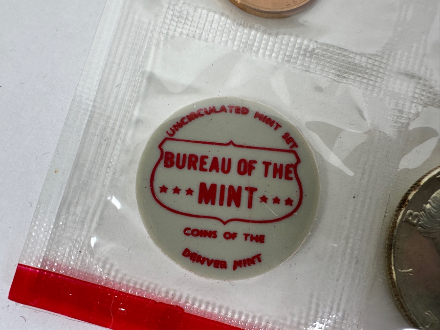 (5) Uncirculated United States Mint Silver Coin Sets: (1) 1965, (2) 1968 D, (1) 1969 D And (1) 1970 D [Photo 15]