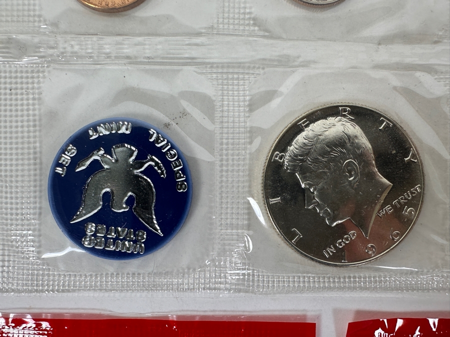 (5) Uncirculated United States Mint Silver Coin Sets: (1) 1965, (2) 1968 D, (1) 1969 D And (1) 1970 D [Photo 2]