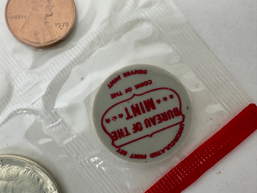 (5) Uncirculated United States Mint Silver Coin Sets: (1) 1965, (2) 1968 D, (1) 1969 D And (1) 1970 D [Photo 18]