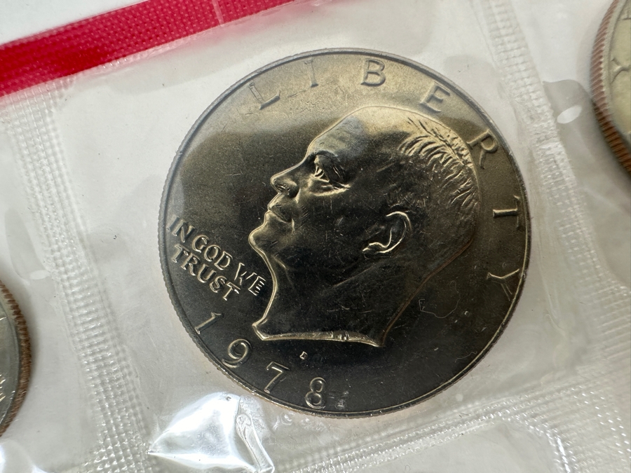 (7) Uncirculated United States Mint Coin Sets: (2) 1968, (1) 1969, (1) 1970, (1) 1977, (1) 1978 And (1) 1978 D [Photo 3]