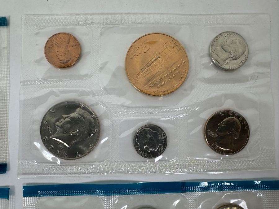 (7) Uncirculated United States Mint Coin Sets: (2) 1968, (1) 1969, (1) 1970, (1) 1977, (1) 1978 And (1) 1978 D [Photo 6]