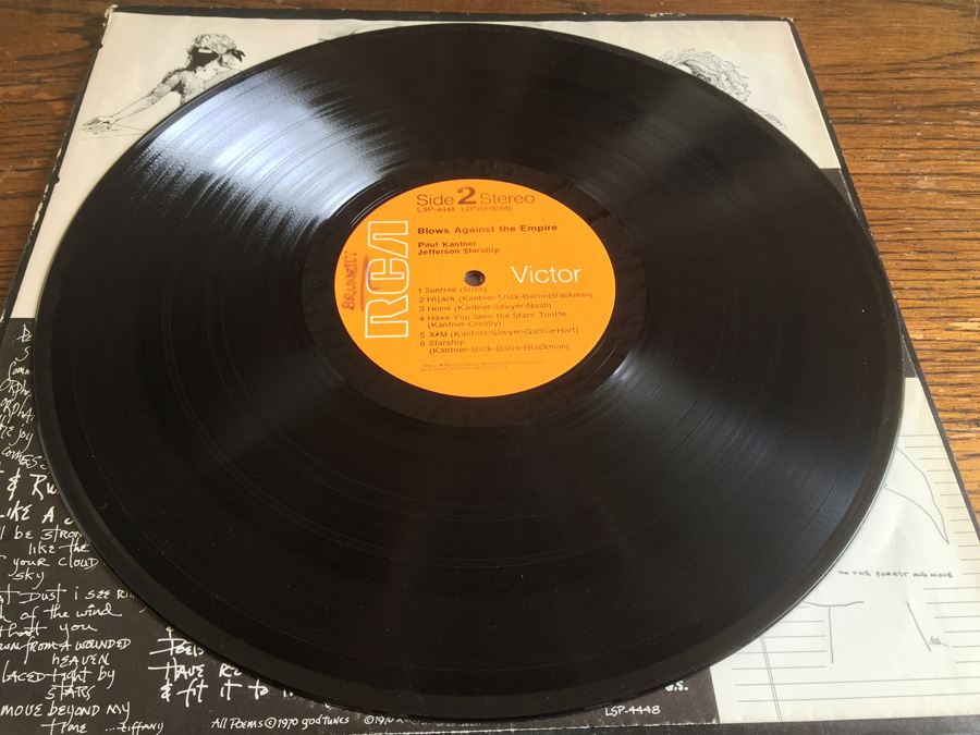 Paul Kantner / Jefferson Starship ‎- Blows Against The Empire - RCA Victor ‎- LSP-4448 [Photo 8]