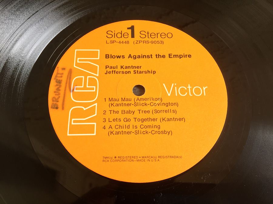 Paul Kantner / Jefferson Starship ‎- Blows Against The Empire - RCA Victor ‎- LSP-4448 [Photo 7]