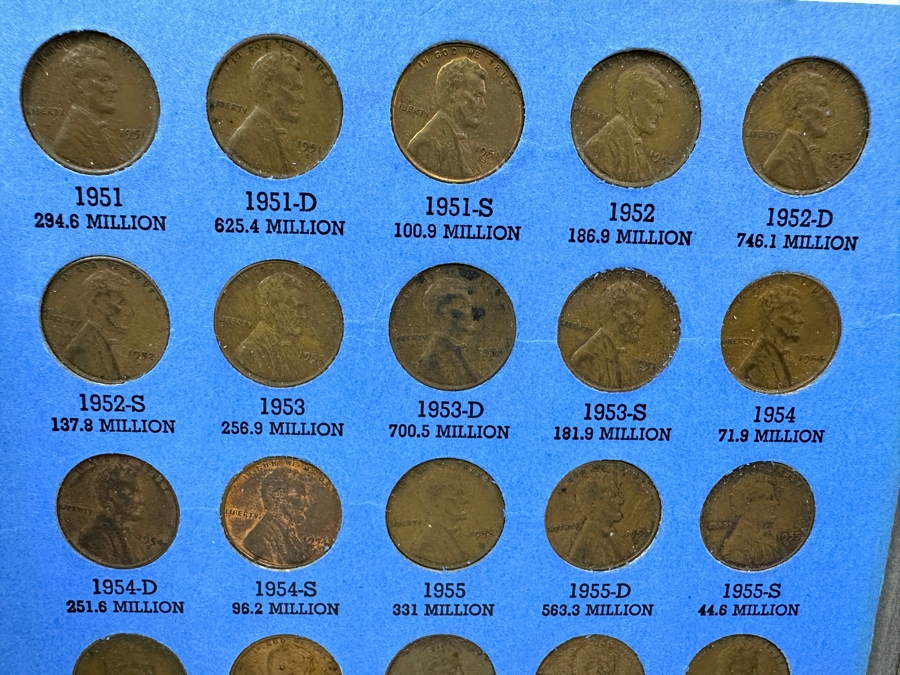 Complete Lincoln Head Cent Penny Collection Starting From 1941-1974 [Photo 5]