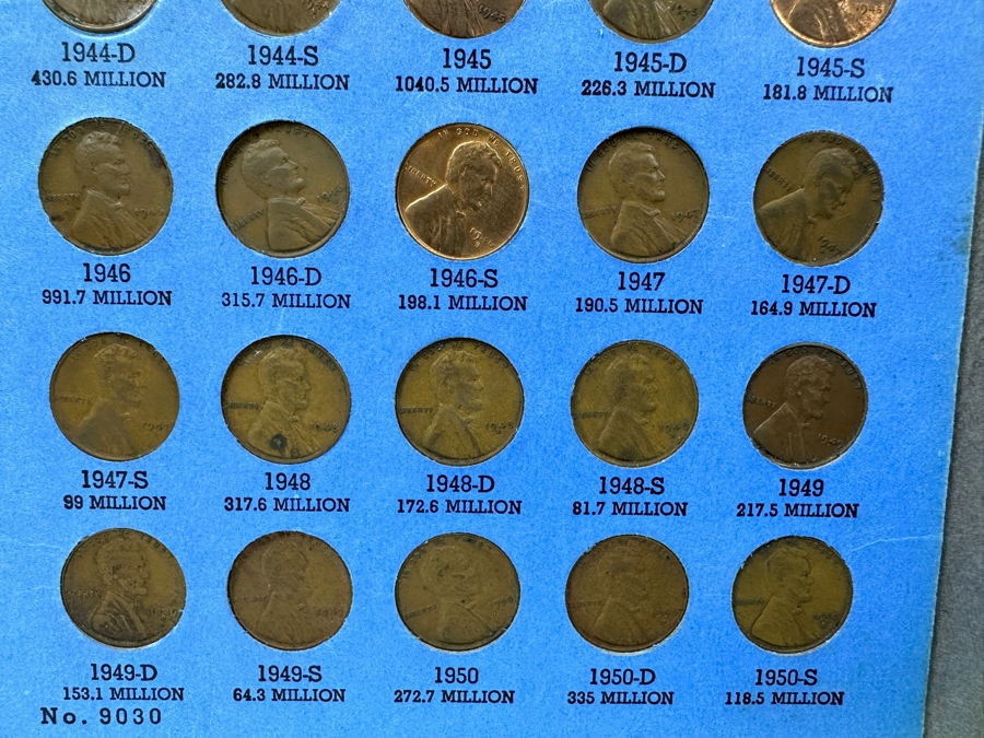 Complete Lincoln Head Cent Penny Collection Starting From 1941-1974 [Photo 4]