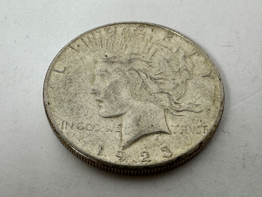1923 Peace Silver Dollar [Photo 3]