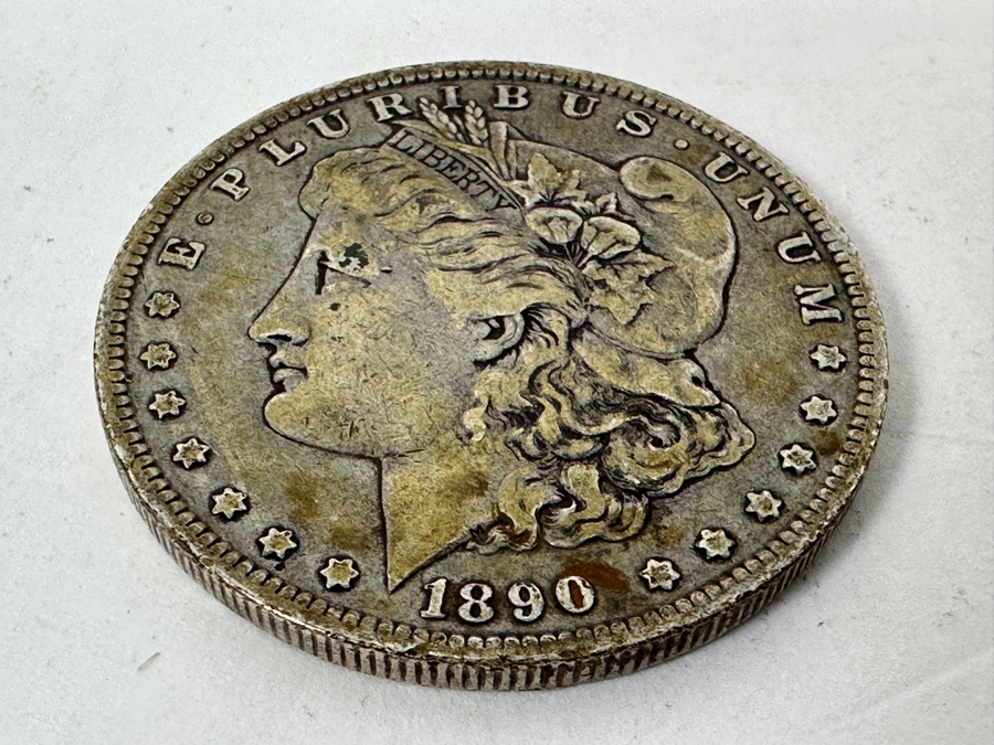 1890 O Morgan Silver Dollar [Photo 2]
