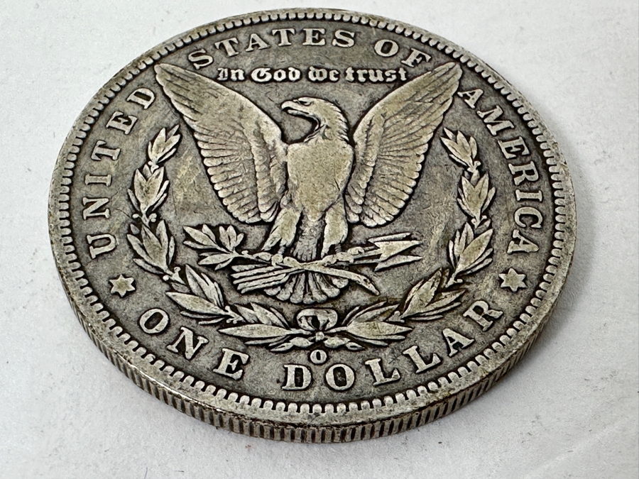 1890 O Morgan Silver Dollar [Photo 4]