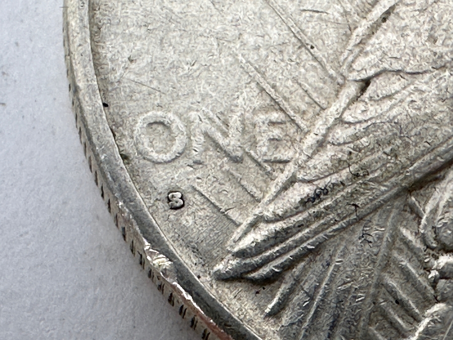 1926 S Peace Silver Dollar [Photo 4]