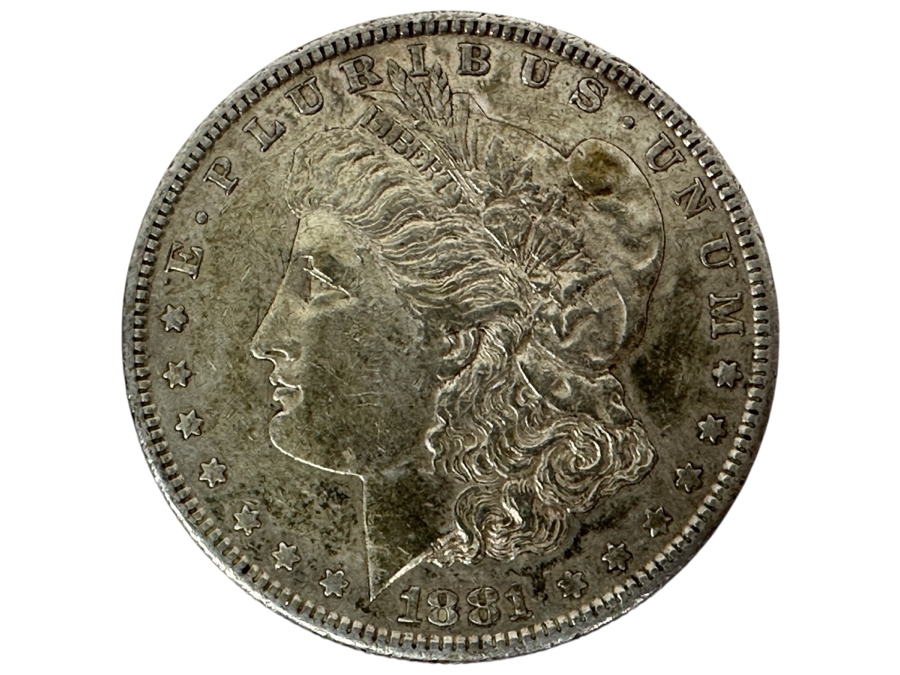 1881 S Morgan Silver Dollar