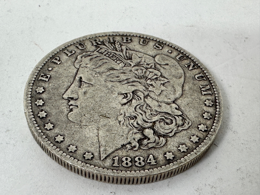 1884 O Morgan Silver Dollar [Photo 2]
