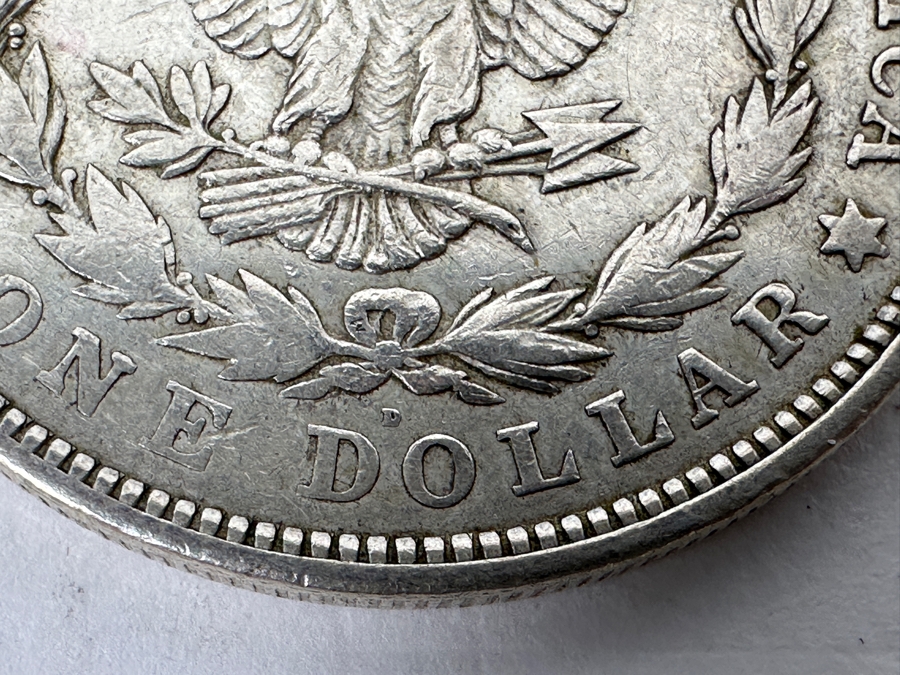 1921 D Morgan Silver Dollar [Photo 4]