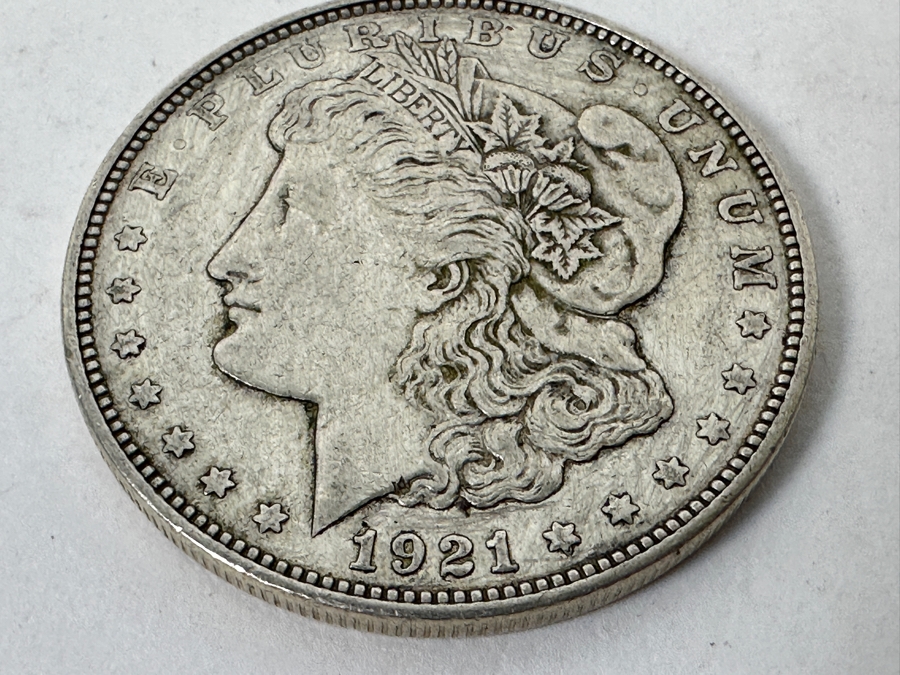 1921 D Morgan Silver Dollar [Photo 2]