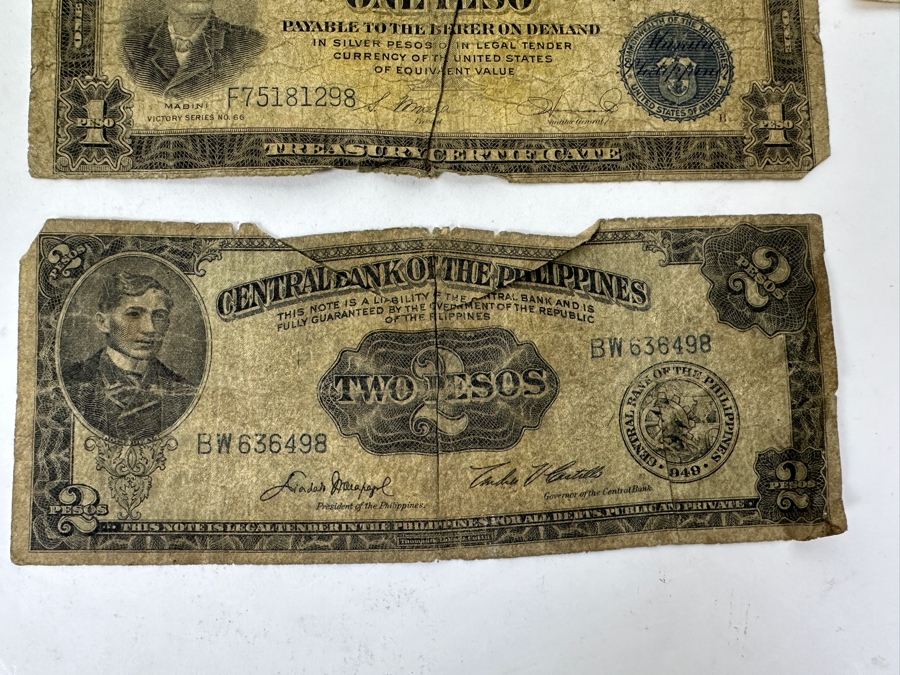 Various Foreign Currency From China, Japan, Philippines, Germany [Photo 10]