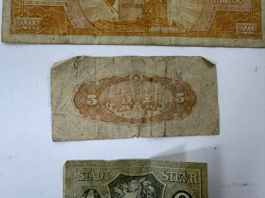 Various Foreign Currency From China, Japan, Philippines, Germany [Photo 26]