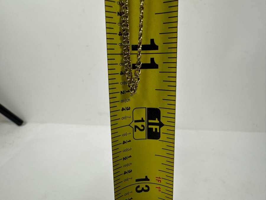 18k Gold 23' Chain Necklace 6.4g [Photo 5]