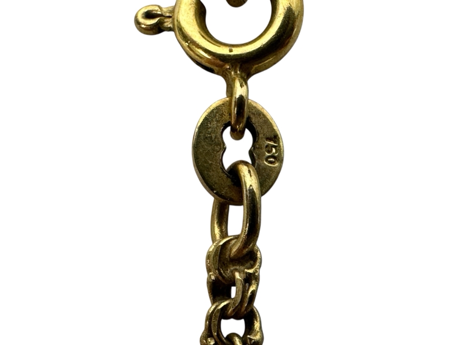 18k Gold 23' Chain Necklace 6.4g [Photo 2]