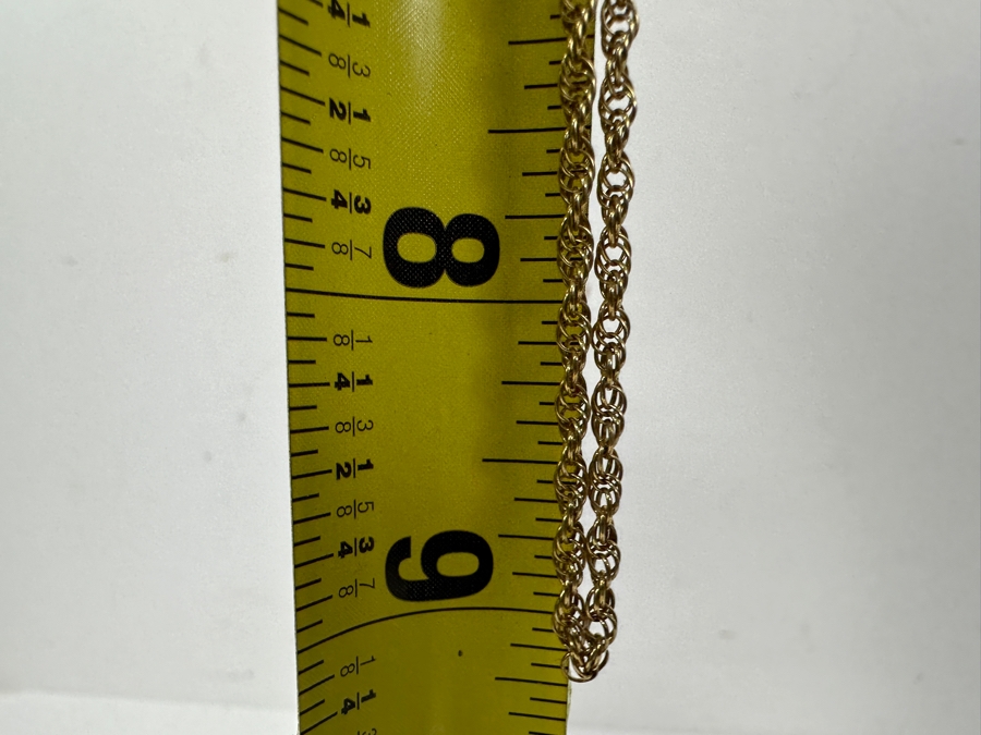 14k Gold 18' Chain Necklace 5.8g [Photo 4]