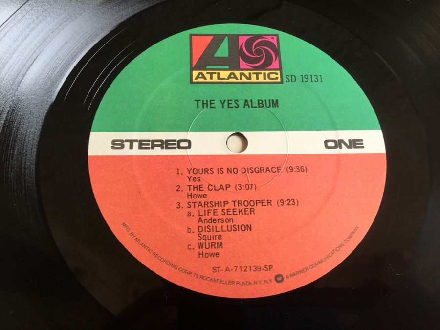 Yes ‎- The Yes Album - Atlantic ‎- SD 19131 [Photo 5]