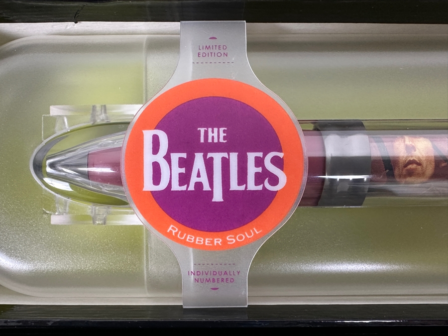 (8) Rare The Beatles - Rubber Soul Limited Edition Pod Pens (Refillable Ink) New Old Stock [Photo 3]