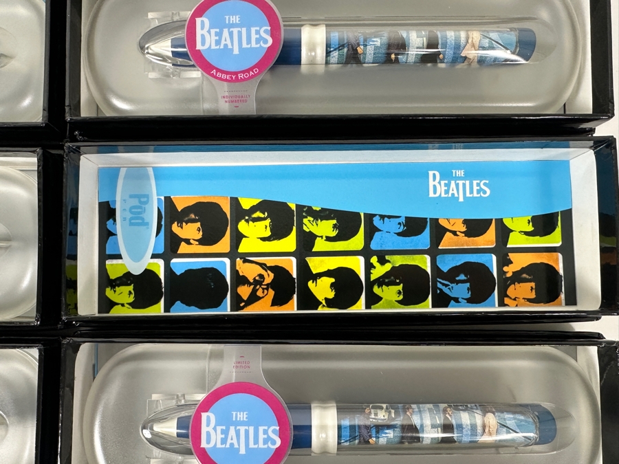 (8) Rare The Beatles - Abbey Road Limited Edition Pod Pens (Refillable Ink) New Old Stock [Photo 5]