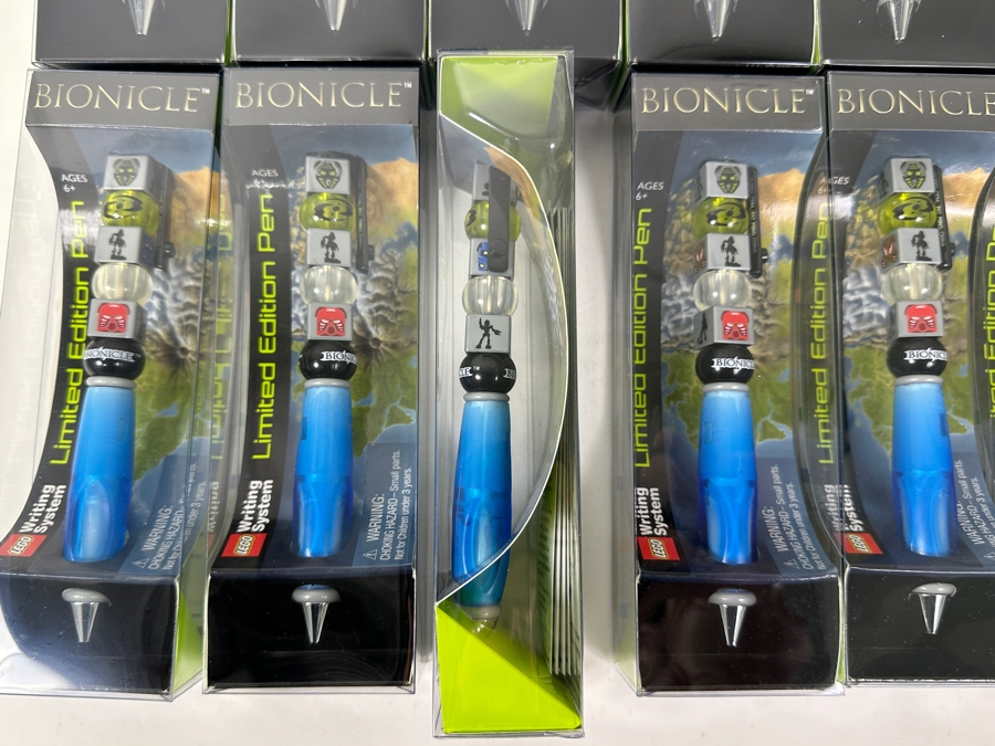 (12) Rare Bionicle Lego Writing System Limited Edition Pens Vintage 2001 New Old Stock (Possibly Last Stock Available) [Photo 7]
