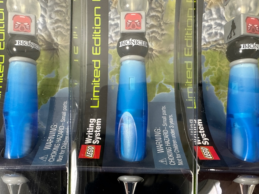 (12) Rare Bionicle Lego Writing System Limited Edition Pens Vintage 2001 New Old Stock (Possibly Last Stock Available) [Photo 6]