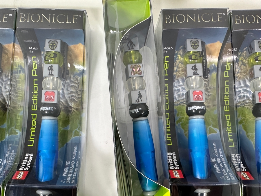 (12) Rare Bionicle Lego Writing System Limited Edition Pens Vintage 2001 New Old Stock (Possibly Last Stock Available) [Photo 6]